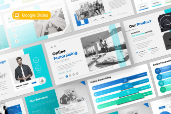 Online Fundraising Google Slides Presentation Template